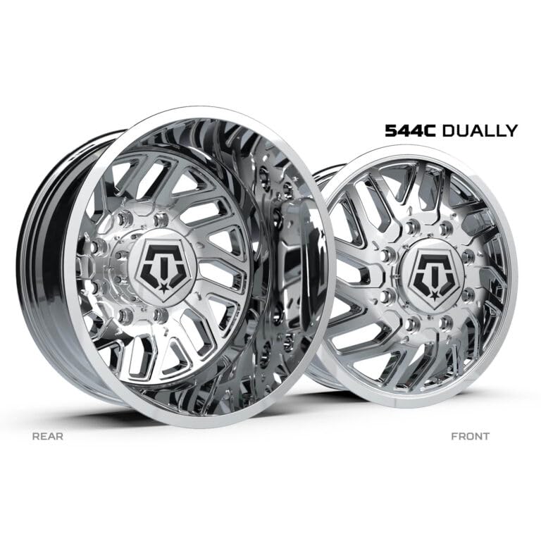 Amazon.com: TIS 544C Dually 22X8.25, 8x6.50 bolt pattern, +127mm